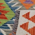 Volnena preproga Kilim Chobi 126x178 ročno tkani afgan kilim