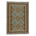 Chobi preproga Kilim 106x147 ročno tkana volna kelim