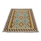 Chobi preproga Kilim 106x147 ročno tkana volna kelim