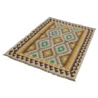 Chobi preproga Kilim 106x147 ročno tkana volna kelim