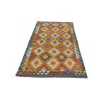 Etnična preproga Kilim Chobi 101x213 ročno tkana preproga