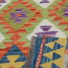 Etnična preproga Kilim Chobi 101x213 ročno tkana preproga