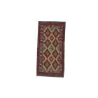 Volnena preproga Kilim Chobi 100x200 ročno tkani afgan kilim