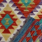 Volnena preproga Kilim Chobi 100x200 ročno tkani afgan kilim
