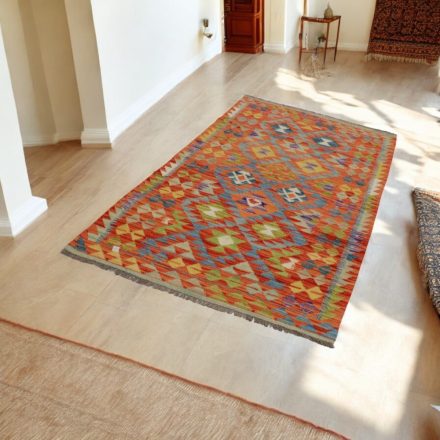 Afghan Kilim preproga Chobi 103x197 etnični ročno tkani Kilim