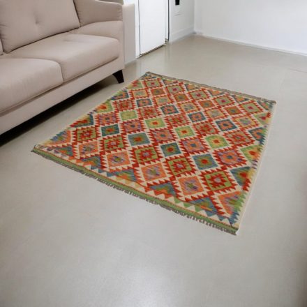 Ročno tkana Kilim Chobi 160x194 afgan volneni kilim