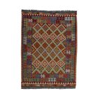 Etnična preproga Kilim Chobi 152x206 ročno tkana preproga