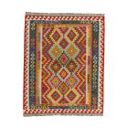 Preproga Kilim Chobi 159x195 Afganistanski ročno tkani kilim