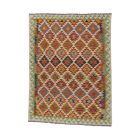 Afghan Kilim preproga Chobi 152x199 etnični ročno tkani Kilim