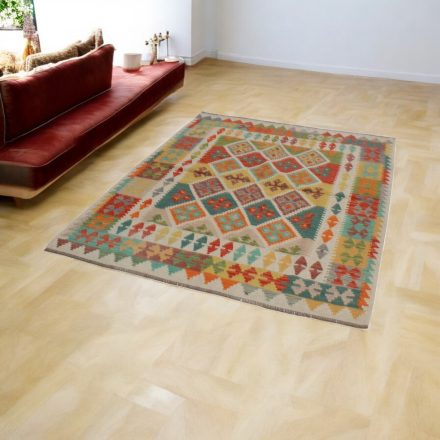 Maimana Kilim preproga 153x199 afgan ročno tkana Kilim