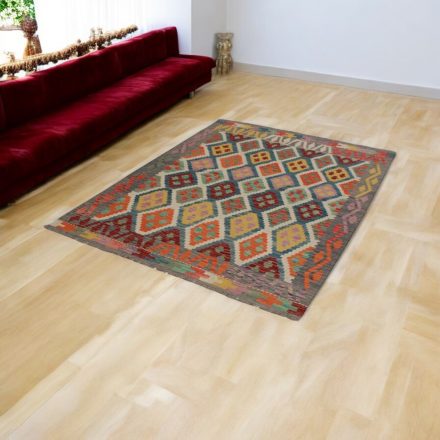 Maimana Kilim preproga 154x207 afgan ročno tkana Kilim