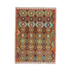 Chobi preproga Kilim 150x197 ročno tkana volna kelim