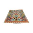 Volnena preproga Kilim Chobi 145x204 ročno tkani afgan kilim