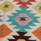 Volnena preproga Kilim Chobi 145x204 ročno tkani afgan kilim