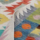 Volnena preproga Kilim Chobi 145x204 ročno tkani afgan kilim