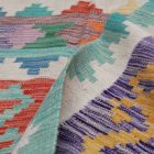 Maimana Kilim 170x245 cm – velika ročno tkana preproga s tradicionalnim vzorcem