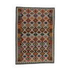 Chobi preproga Kilim 179x256 ročno tkana volna kelim