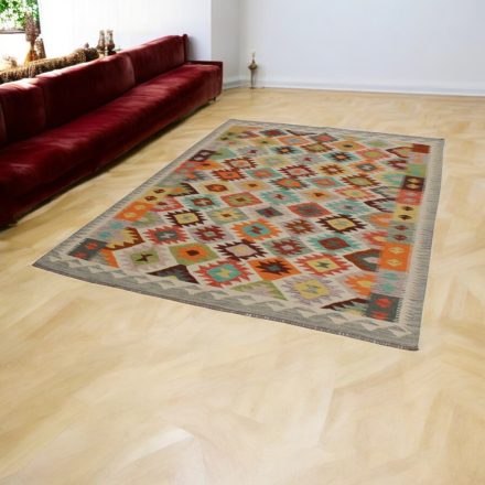 Preproga Kilim Chobi 181x246 Afganistanski ročno tkani kilim