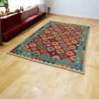 Etnična preproga Kilim Chobi 167x254 ročno tkana preproga