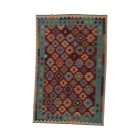Etnična preproga Kilim Chobi 167x254 ročno tkana preproga
