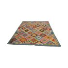 Volnena preproga Kilim Chobi 182x250 ročno tkani afgan kilim