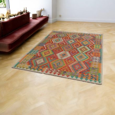 Preproga Kilim Chobi 172x235 Afganistanski ročno tkani kilim