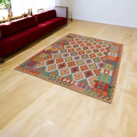 Preproga Kilim Chobi 182x251 Afganistanski ročno tkani kilim