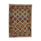 Chobi preproga Kilim 171x242 ročno tkana volna kelim