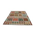 Volnena preproga Kilim Chobi 177x251 ročno tkani afgan kilim