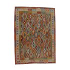 Ročno tkana Kilim Chobi 215x293 afgan volneni kilim