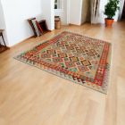 Afghan Kilim preproga Chobi 205x295 etnični ročno tkani Kilim