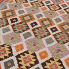 Afghan Kilim preproga Chobi 205x295 etnični ročno tkani Kilim