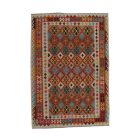 Volnena preproga Kilim Chobi 207x299 ročno tkani afgan kilim