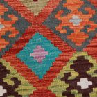 Volnena preproga Kilim Chobi 207x299 ročno tkani afgan kilim