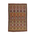 Ročno tkana Kilim 203x297 Maimana Kelim preproga