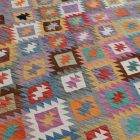 Afgan Kilim Chobi 201x304 ročno tkana preproga Kilim