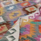 Afgan Kilim Chobi 201x304 ročno tkana preproga Kilim