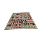 Volnena preproga Kilim Chobi 164x244 ročno tkani afgan kilim