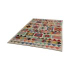 Volnena preproga Kilim Chobi 164x244 ročno tkani afgan kilim