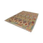 Afghan Kilim preproga Chobi 205x303 etnični ročno tkani Kilim
