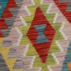 Afghan Kilim preproga Chobi 205x303 etnični ročno tkani Kilim