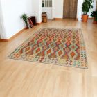 Chobi preproga Kilim 209x290 ročno tkana volna kelim