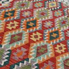 Chobi preproga Kilim 209x290 ročno tkana volna kelim
