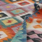 Volnena preproga Kilim Chobi 198x296 ročno tkani afgan kilim