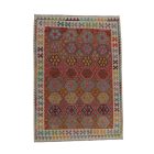 Afgan Kilim Chobi 207x292 ročno tkana preproga Kilim