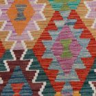 Volnena preproga Kilim Chobi 203x300 ročno tkani afgan kilim