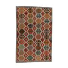 Afghan Kilim preproga Chobi 201x308 etnični ročno tkani Kilim