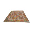 Volnena preproga Kilim Chobi 206x289 ročno tkani afgan kilim