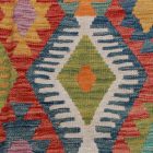 Volnena preproga Kilim Chobi 206x289 ročno tkani afgan kilim
