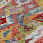 Volnena preproga Kilim Chobi 206x289 ročno tkani afgan kilim